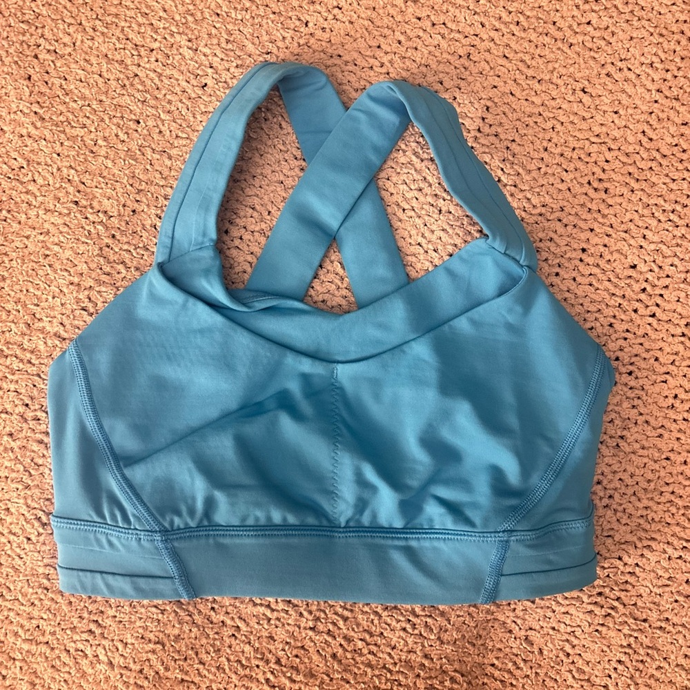 Lululemon Blue Sports Bra size 4